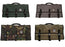 Four Bug Out Roll Lite's side by side on a white background. The top left roll is in a forest green,  the top right roll is in a dark grey, the bottom left has an army coloring, and the bottom right is in an olive color. 