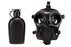 CM-7M Military Gas Mask with water bottle