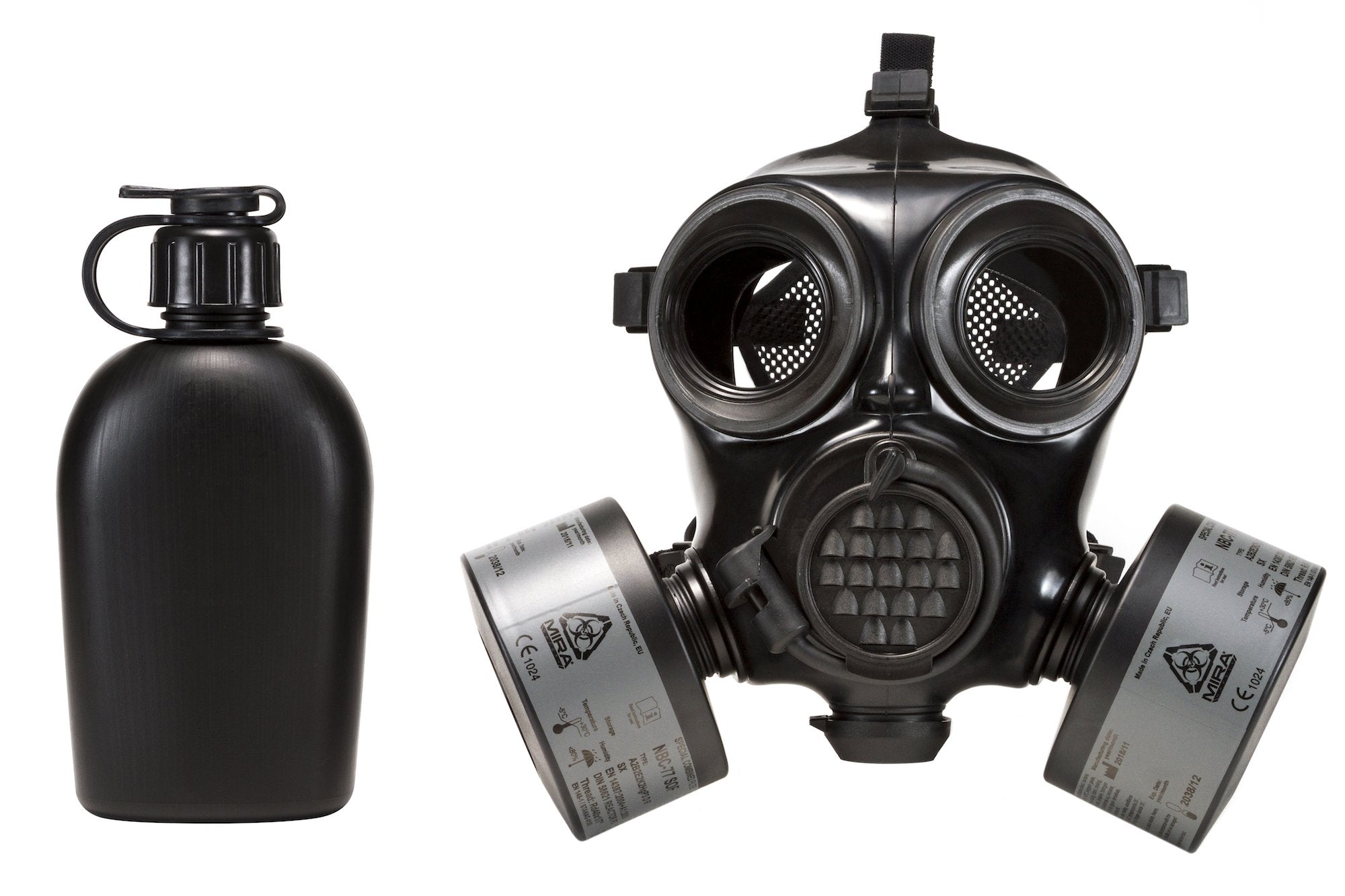CM-7M Military Gas Mask フィルタ缶付　ガスマスク MIRA Safety CM-7M Gas Mask | CBRN Defense – Canadian