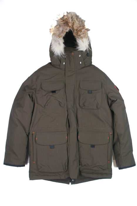 Outdoor Survival Canada ATKA Jacket -40° Celcius (Waterproof, Coyote trim)