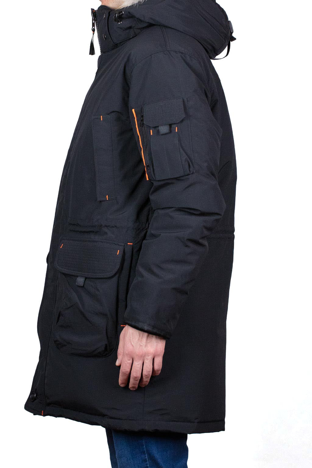 MASSAK LONG Jacket -40° Celcius - Waterproof, Coyote trim | OSC