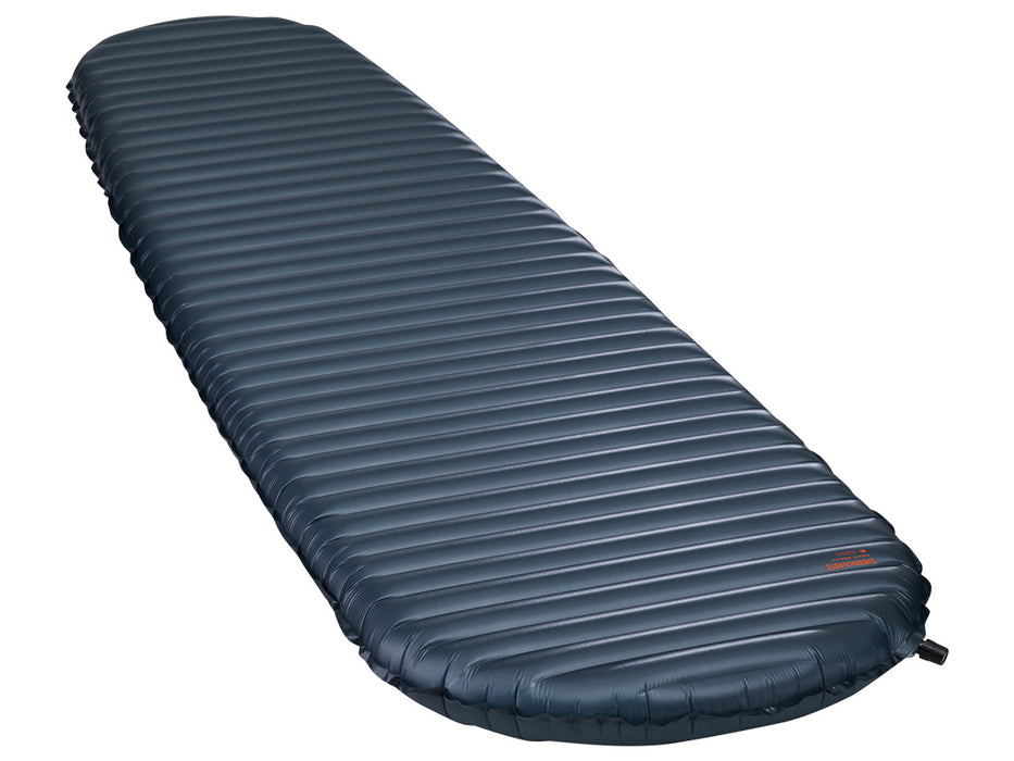 Neoair Uberlite Inlfatable air mattress in a dark navy colour.