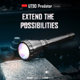 Imalent UT 90 PREDATOR Hunting Flashlight Kit (1308 meters- 4800 Lumens)