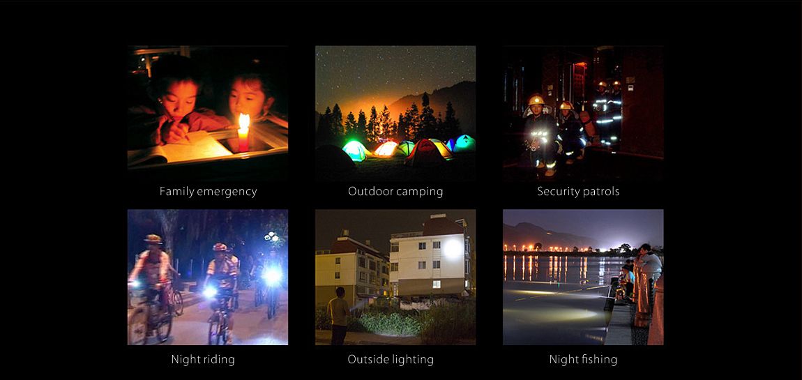 Uses of the Imalent Dn 70 Flashlight. Family emergency, outdoor camping, security patrols, night riding, outside lighting, night fishing.