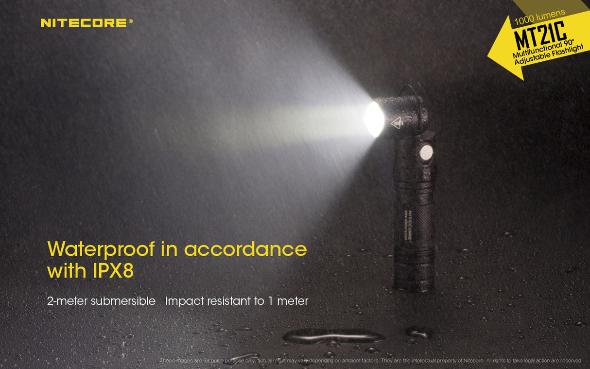 Nitecore MT21C Adjustable Angle Head light