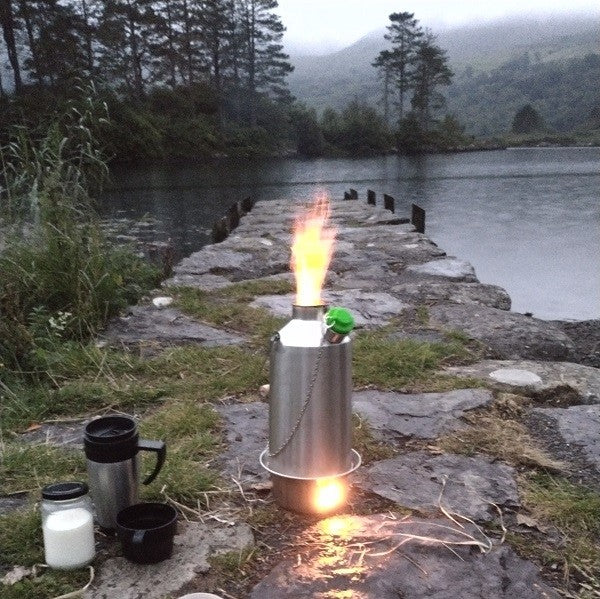 Small 'Trekker' SST Kettle - Camping Kettle & Stove, Camp Equipment, Camp  Cookware, Survival kit