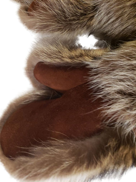 Men's - Raccoons Fur Mitts (Made in Canada)