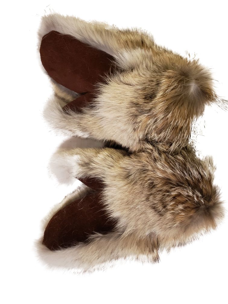 Women's Coyote Fur Mitts