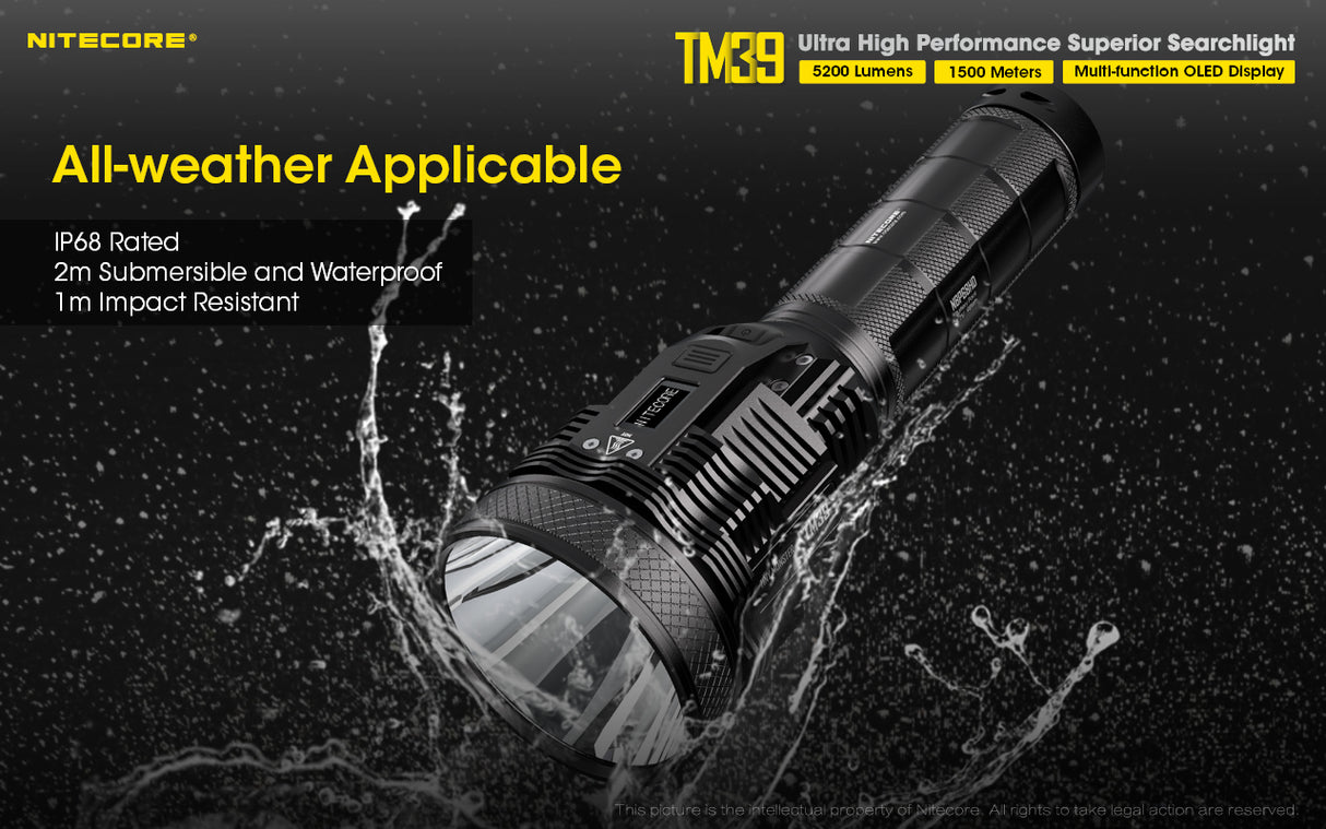 Nitecore TM39 Superior Searchlight - 5200 Lumen