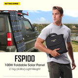 Nitecore FSP100 Foldable Solar Panel - 100W