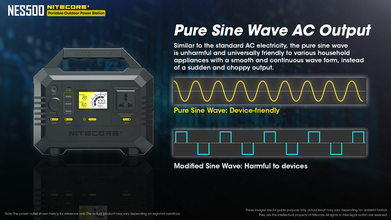 Nitecore NES500  Portable outdoor Power Station