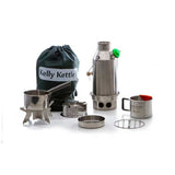 Kelly Kettle Camp Kit- Stainless Steel (Complete KIT)