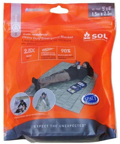 SOL Heavy-Duty Emergency Blanket