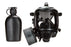 Mira Safety CM-6M Gas Mask with water bottle 