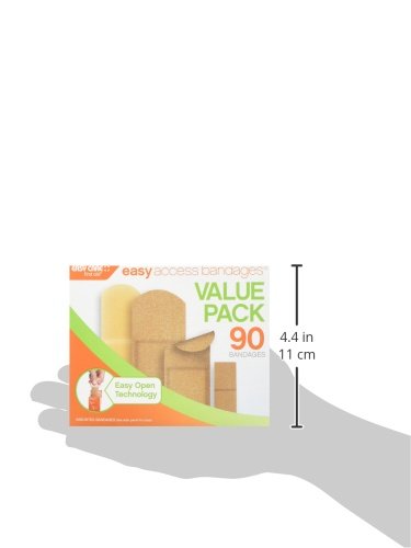 Easy Access Bandages® Value Pack, 90 Count