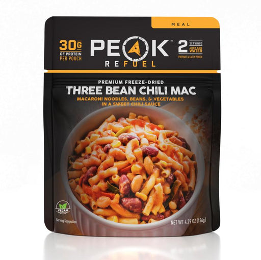 Peak Refuel Three Bean Vegetarian Chili Mac 13g Pouch