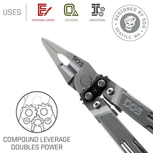 ⚠️ SOG Power Access Deluxe Multi-Tool with 12 Piece Hex Bit | SOG