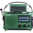 Kaito Voyager KA500 5-way Powered Emergency Radio in Green.