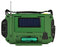 Solar panel backing of the Green coloured Kaito KA600L 5 way Powered Emergency Radio.