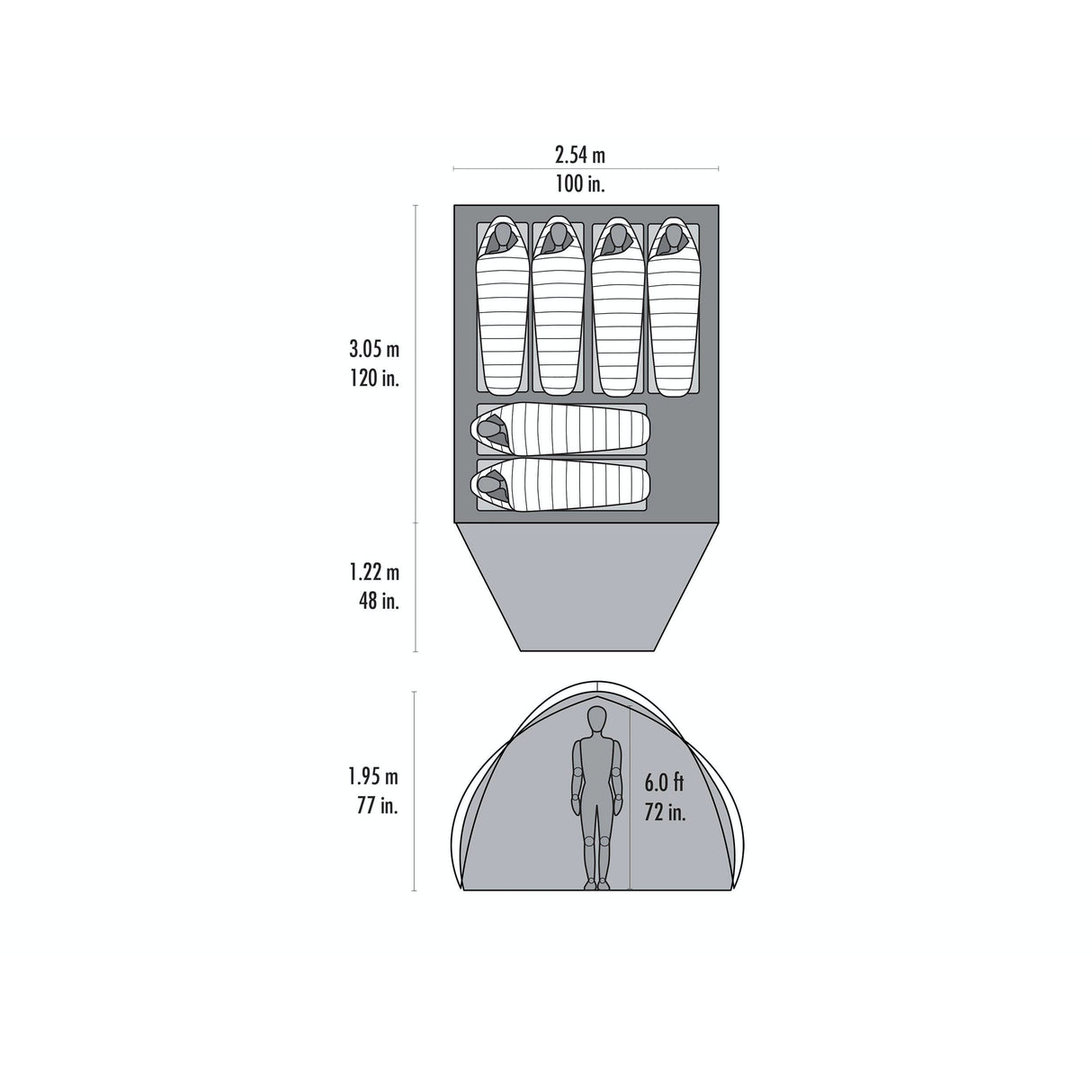 MSR Habitude 6 Person Tent