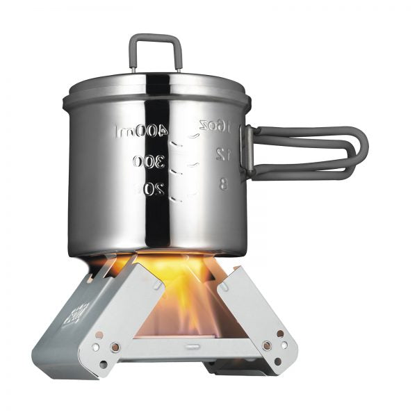 Esbit Pocket stove with windshield + 2 Fuel Cubes