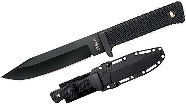 Cold Steel SRK sk-5 knife and sheath.