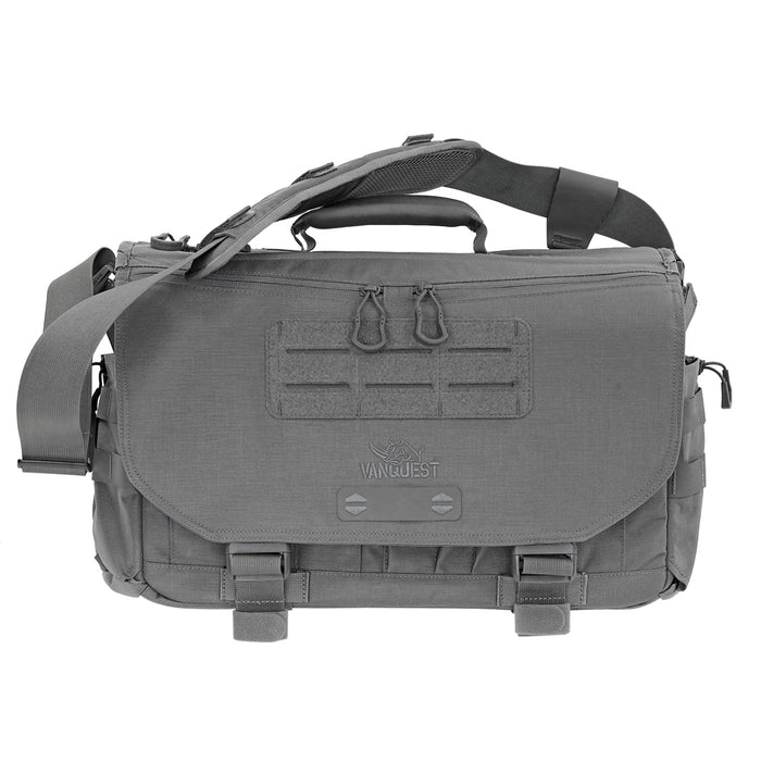 Vanquest ENVOY-17 (Gen-4) Messenger Bag in Grey.