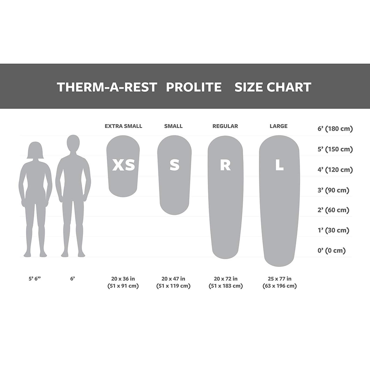 Thermarest Prolite Large Ultralight Sleeping Pad