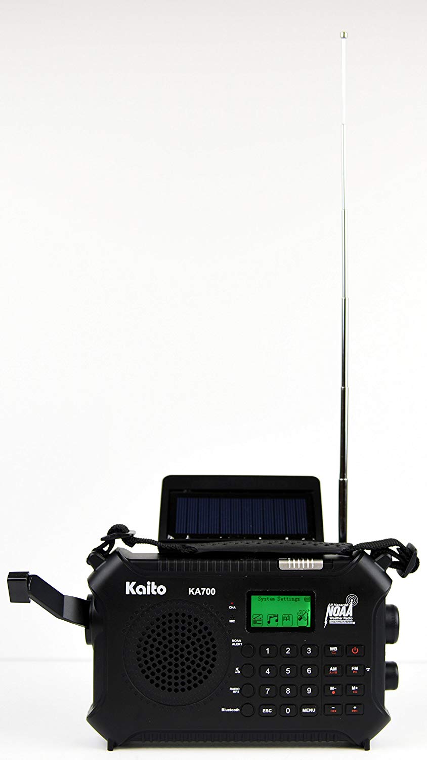 Kaito KA700 4 Way Powered Emergency Radio with Bluetooth