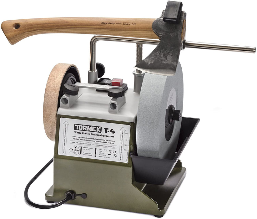 Tormek T-4 Bushcraft – Water Cooled Sharpening System – Knife and Axe  Sharpener - NORTH RIVER OUTDOORS