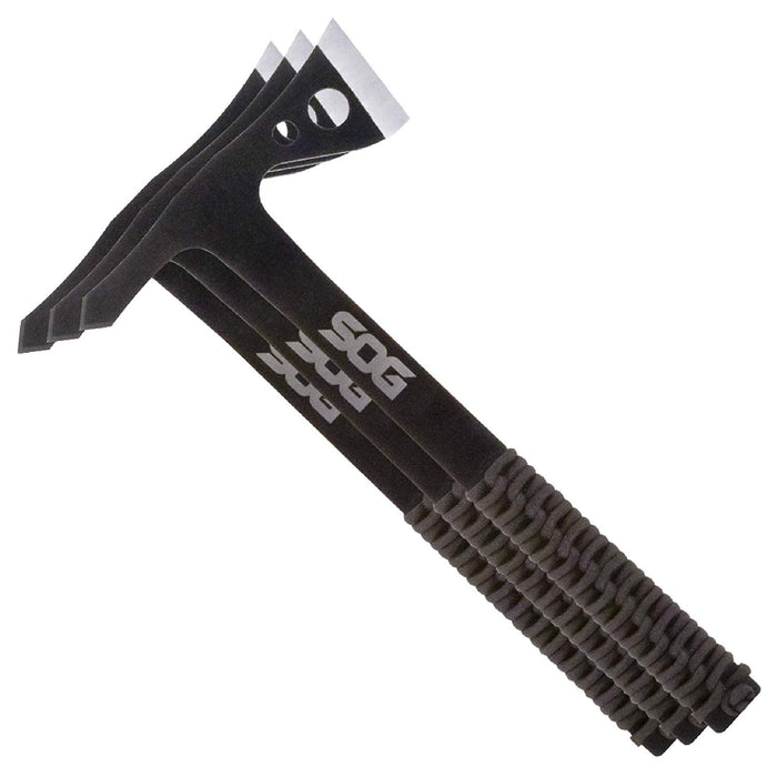 SOG Throwing Tomahawks (3 Pack) w/ Paracord Wrap