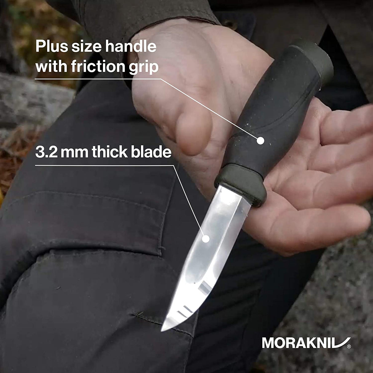 Morakniv Companion Knife | Stainless Steel