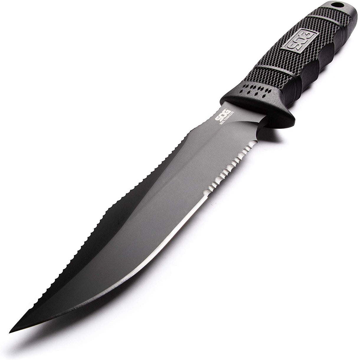 SOG SEAL Team Elite Fixed Blade SE37-N - Black TiNi 7" AUS-8 Blade