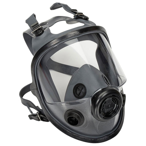 North by HOneywell 54001, 5400 series Low Maintenance full Face respirator in black.