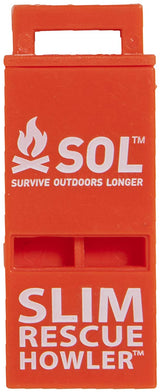 SOL Slim Rescue Howler Whistle