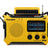 Kaito KA500 5-way Powered Emergency Radio in Yellow.