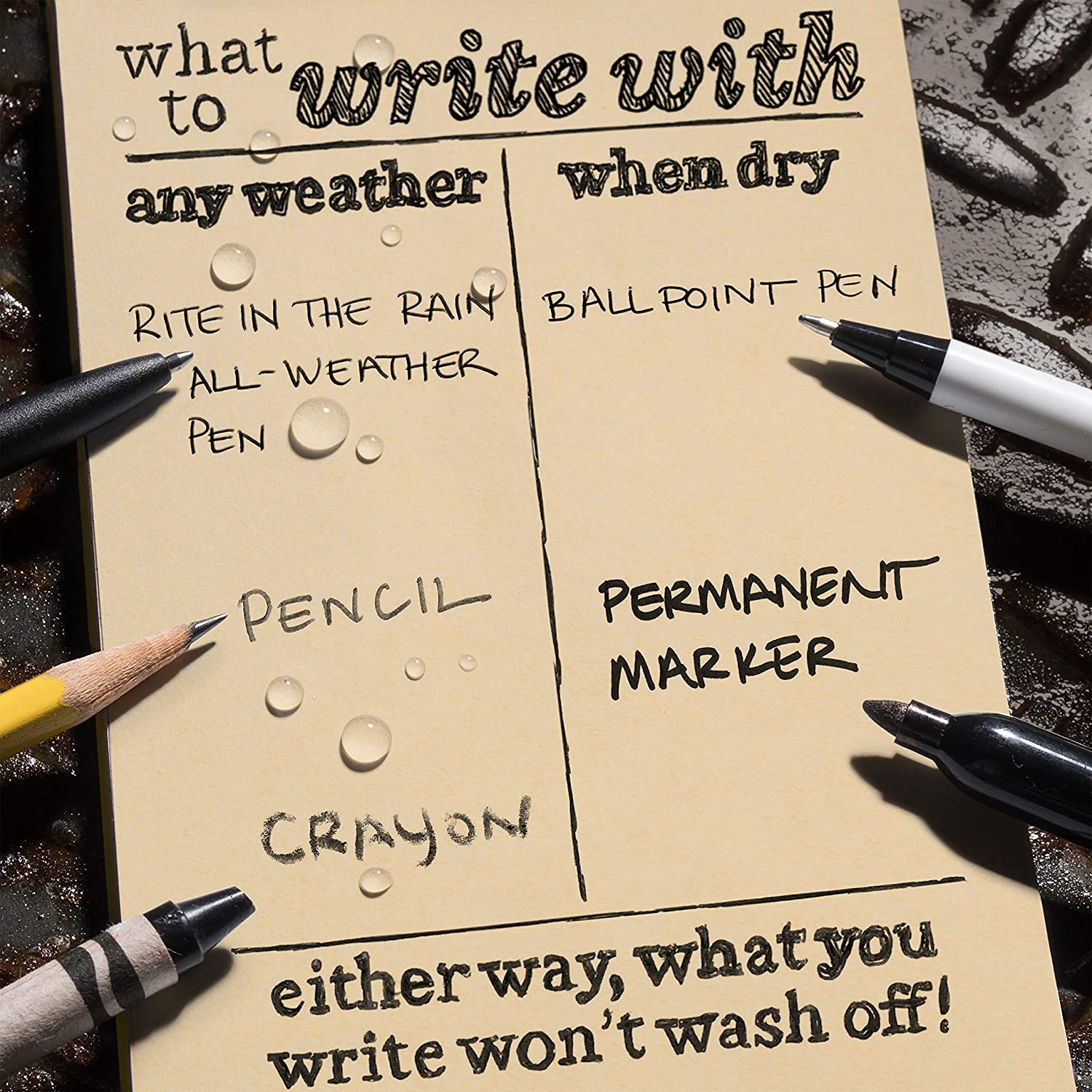 Rite in the Rain All-Weather Field Planner 4 5/8" X 7" Planner Kit