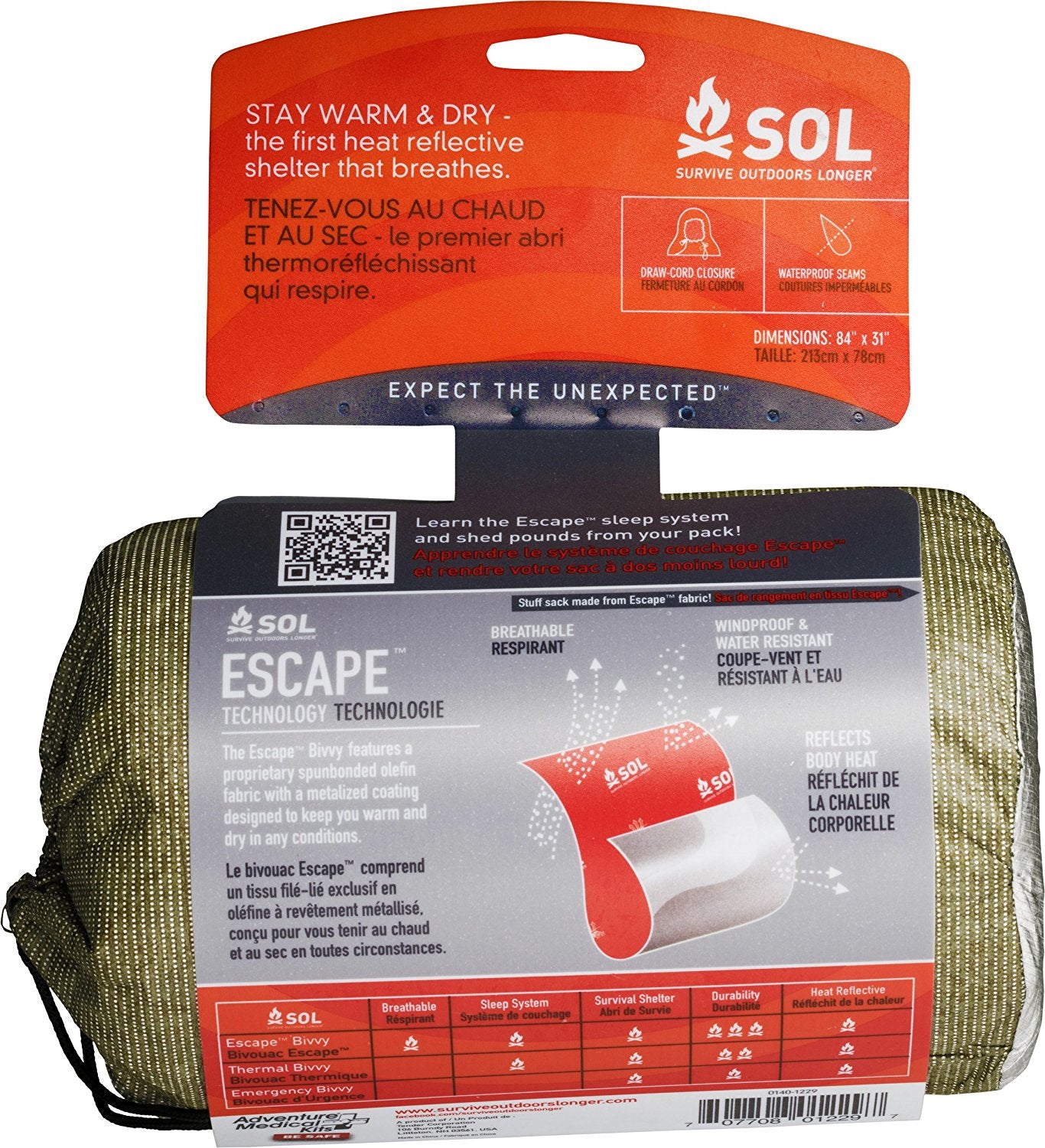 SOL Escape Bivvy – Canadian Preparedness