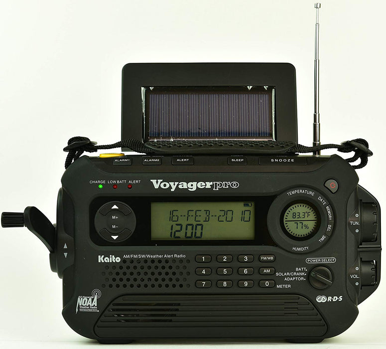 Kaito KA600L 5-Way Powered Emergency Radio with AM/FM/SW NOAA Weather Alert