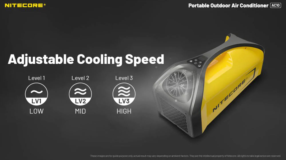 Portable Outdoor Air Conditioner with adjustable cooling speeds