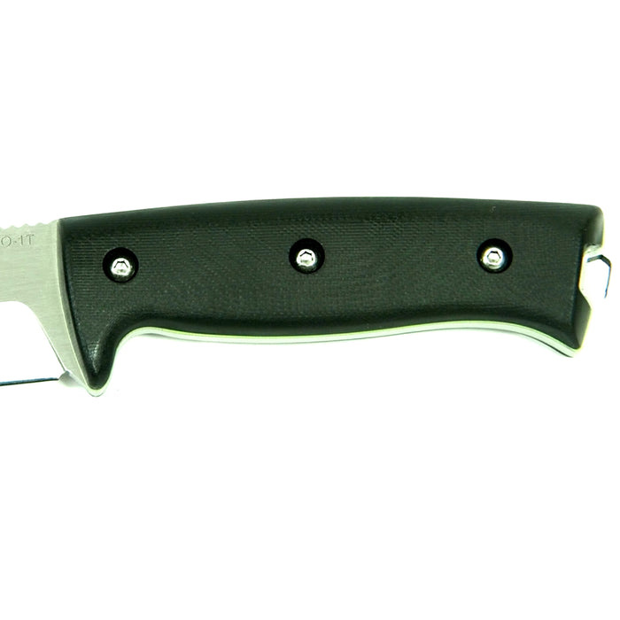 NEW! APO-1T Survival Lilly Knife (AUS8) Satin Finish Kydex Sheath Green Liner