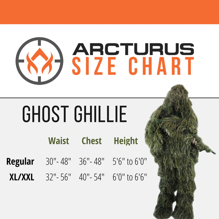 Arcturus Ghost Ghillie Suit - Woodland