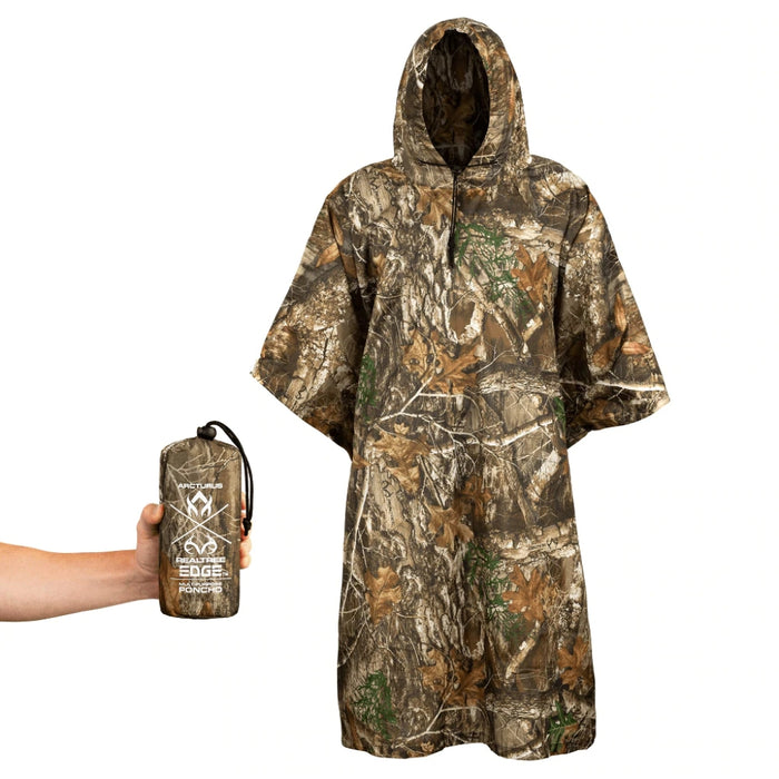 Arcturus Lightweight Waterproof Real Tree Rain Poncho