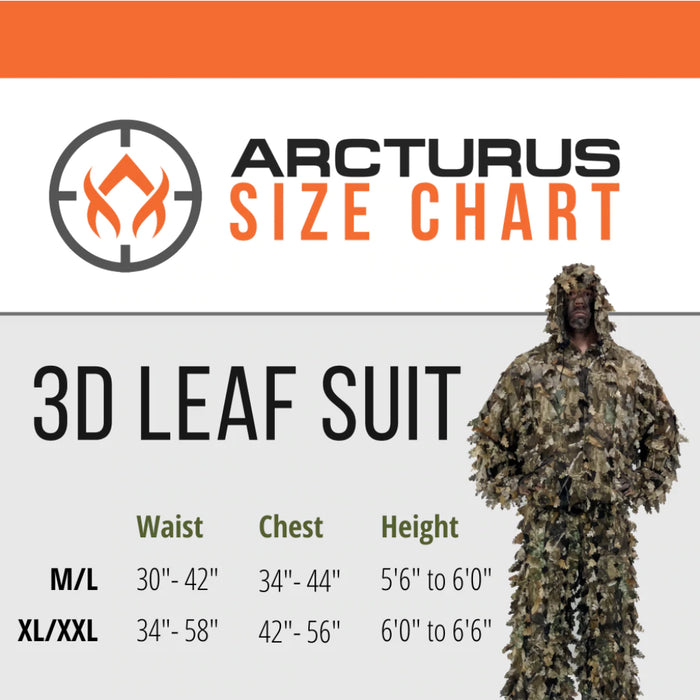 Arcturus Realtree Edge 3D Leaf Suit