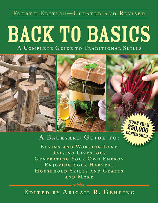 Back To Basics: A Complete Guide To Traditional Skills Book