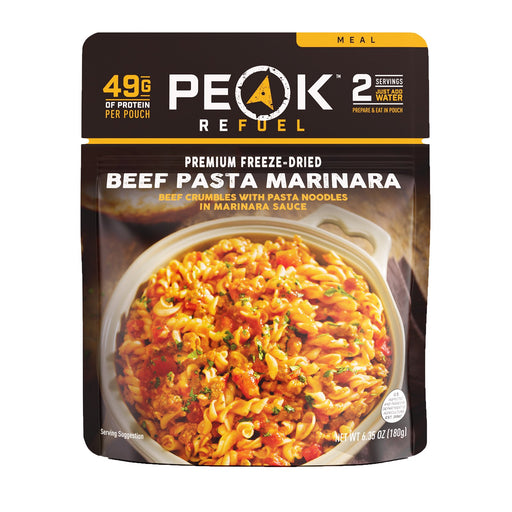 Peak Refuel Beef Pasta Marinara 180g Pouch