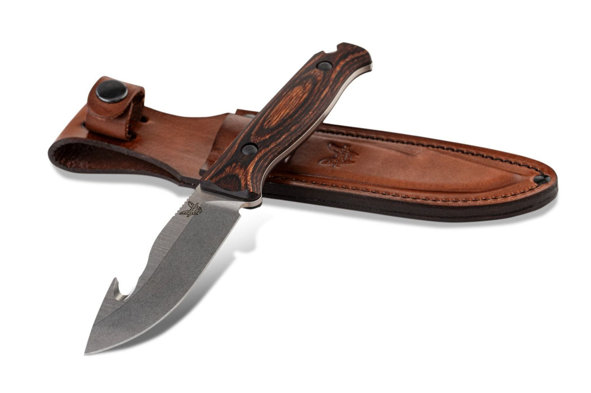 Benchmade 15004 Saddle Mountain Skinner with Hook & sheath