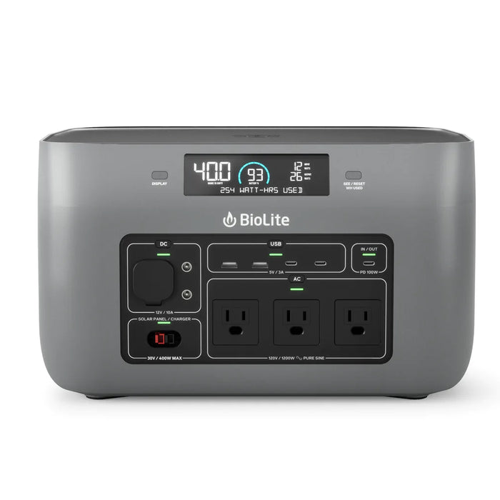 Biolite BaseCharge 1500 Reachable Power Station