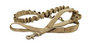 MilSpex K-9 Tactical Dog leash in Beige/Olive colour on a white background.