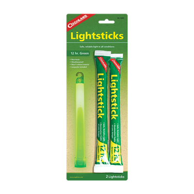 Coghlan's Green Lightsticks- 2 Pack